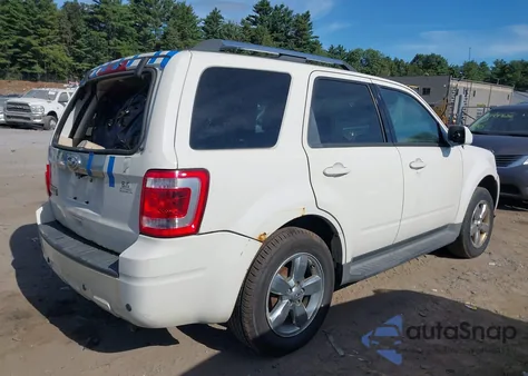 2012 Ford Escape Limited z USA, uszkodzony, nr VIN 1FMCU9E76CKB25603